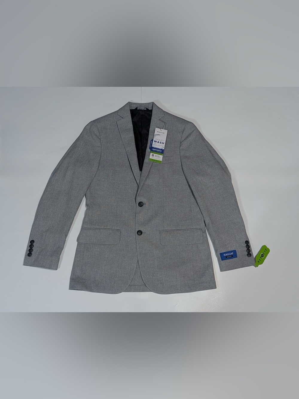 Haggar Smart Wash Repreve Men’s Suit Jacket HZ80802-052 size 36 NEW NWT